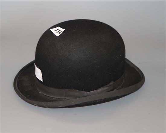 A gents bowler hat